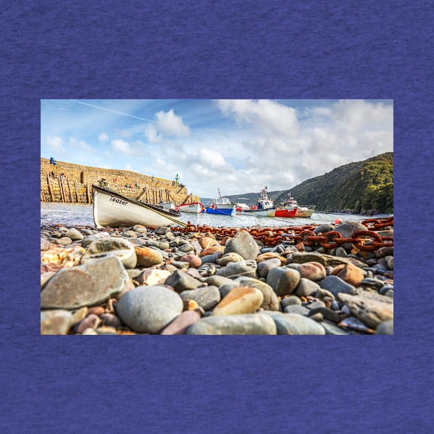 Clovelly Boats, North Devon, England by tommysphotos